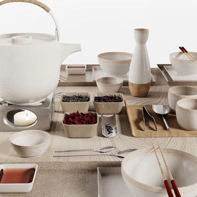 japanese tableware set 21 — View 2