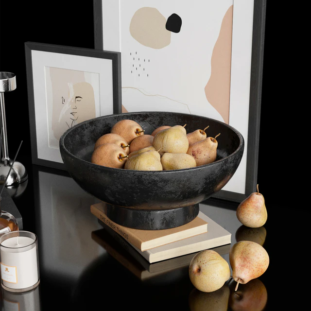 Pottery Barn Decorative Set with pears — Descargar