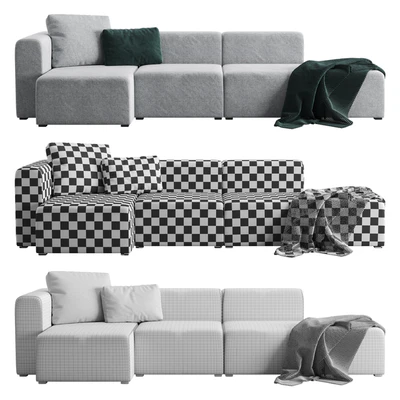 Modular sofa Hay Mags Sofa — Ver 2