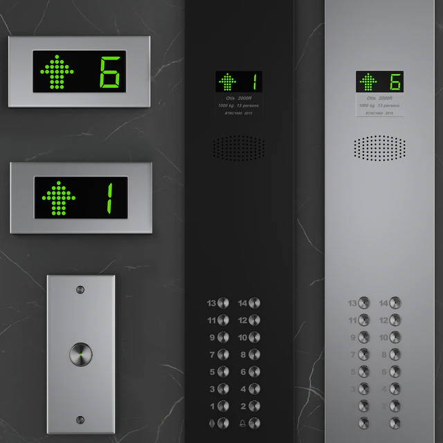 OTIS 2000 R elevator (5 cab finishes) — Descargar