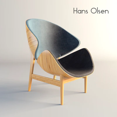Easy Chair by Hans Olsen — Ver 1
