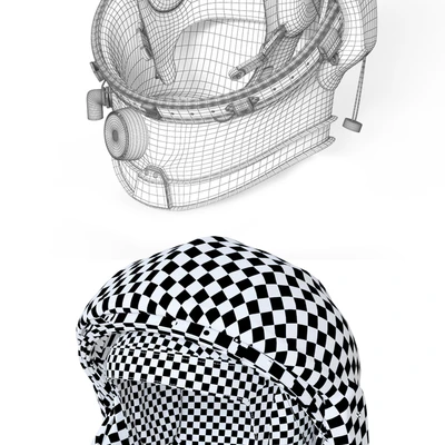 Soviet cosmonaut helmet — Ver 2