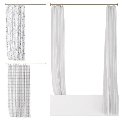 Bathroom curtains — Ver 1