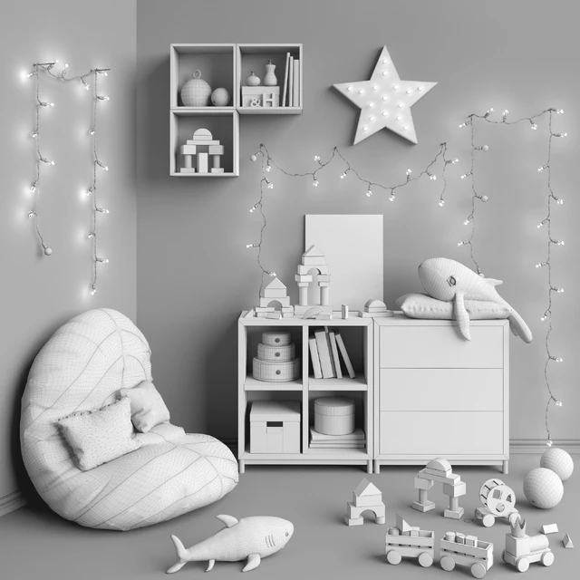 Модульная мебель IKEA, аксессуары, декор и игрушки set 6 — Скачать