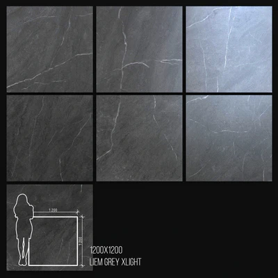 Керамическая Плитка Urbatek Porcelanosa Xlight Liem Grey 1200x1200 — Скачать