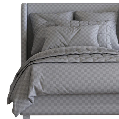 Кровать Angela Upholstered Low Profile Standard Bed — Вид 2