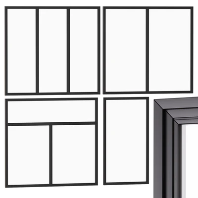 Stained glass windows / panoramic glazing 01 — Ver 1