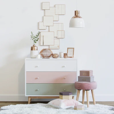 Pink decorative set - Maisons du Monde — Ver 1