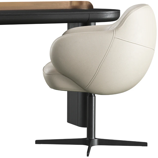 Writing desk Miniforms Jumbo and chair Cattelan Italia Bombe X — Скачать