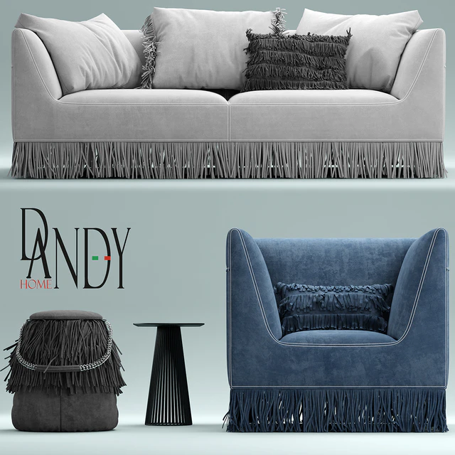 Кресло и диван Gamma Marilyn armchair — Скачать