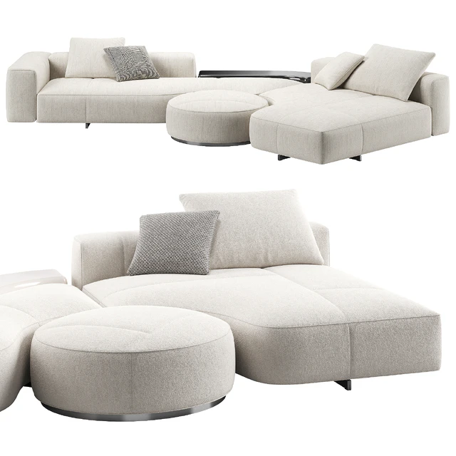 Yves Sofa 02 by Minotti — Скачать