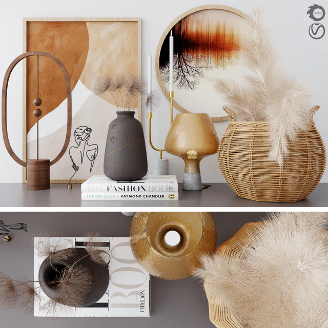 Decorative set 09-dried flower — Descargar