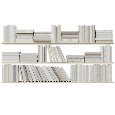 A set of books Books dark beige 1 — Ver 2