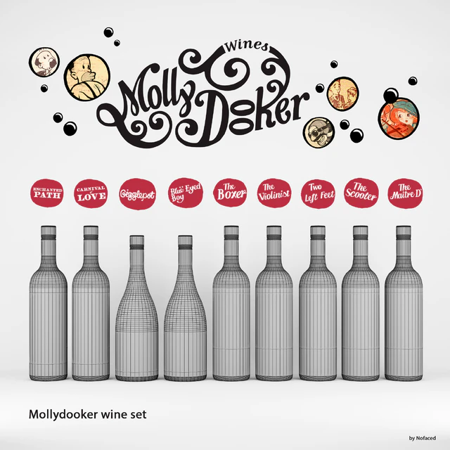 set of wine Mollydooker (9 bottles) — Descargar