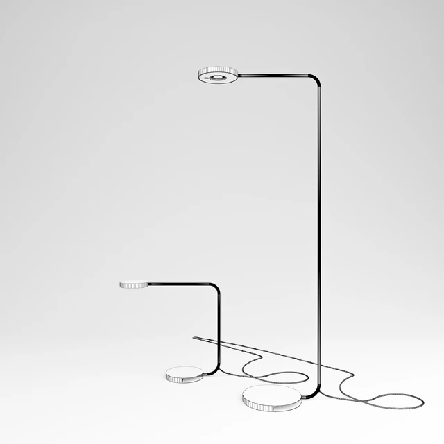 IKEA YPPERLIG LED lamps (table + floor) — Скачать