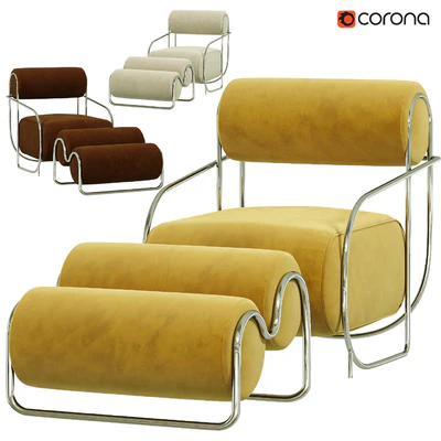 Italian luxury relax chair — Вид 3
