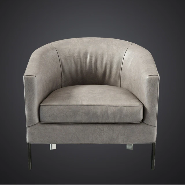 RH / REGINALD LEATHER CHAIR — Descargar