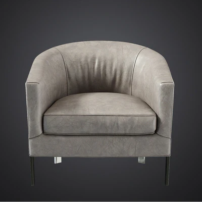 RH / REGINALD LEATHER CHAIR — Ver 2