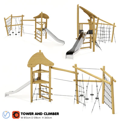KOMPAN. TOWER AND CLIMBER — Вид 1