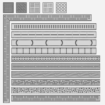 Shower Channels, Floor Drains Tece and Ravak — Ver 2