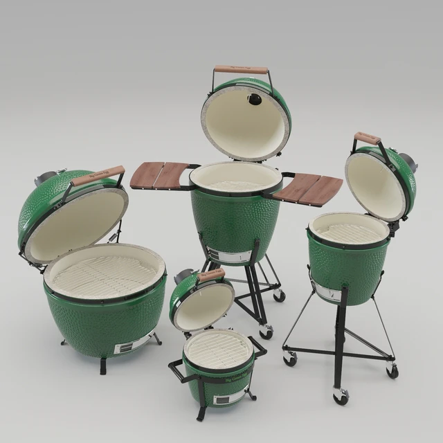 Big Green Egg (XL, M, S, Minimax) — Descargar