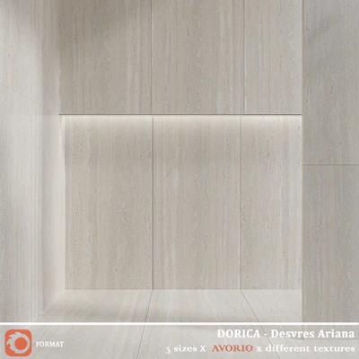Desvres Ariana DORCIA avorio crema greige — Ver 2