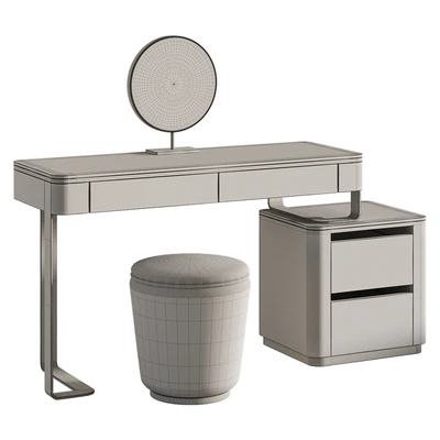 Kelvin Dressing Table with LED Mirror — Вид 2