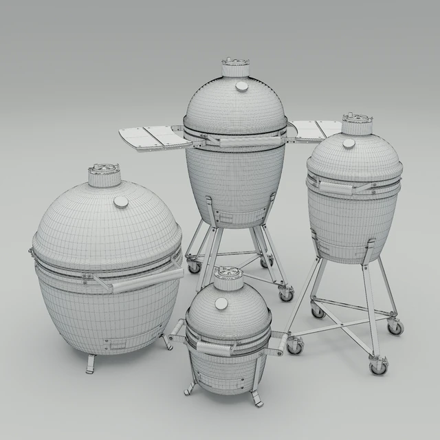 Big Green Egg (XL, M, S, Minimax) — Descargar