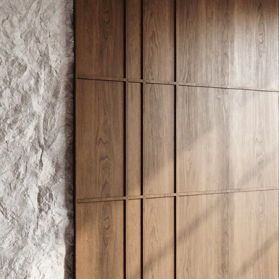 Headboard 3d Wall Panel 09 — Ver 2