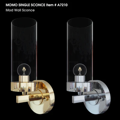 MOMO SINGLE SCONCE Item # A7210 — Вид 1