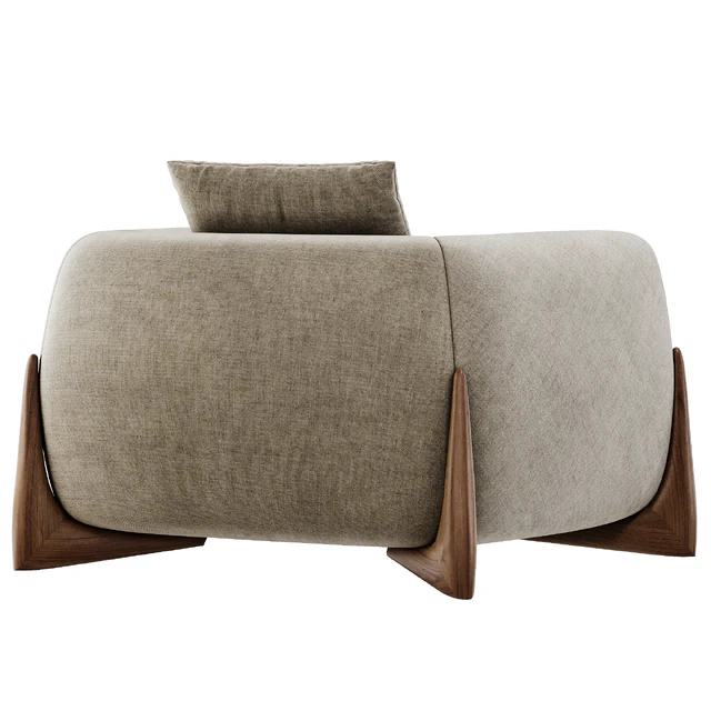 Softbay Armchair by Porada — Descargar