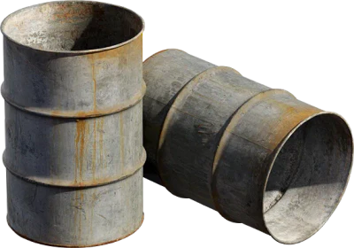 rusty metal barrel 001 — Descargar