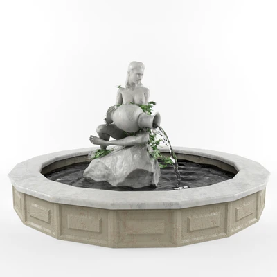 Fountain "Wood Nymph" — Ver 1