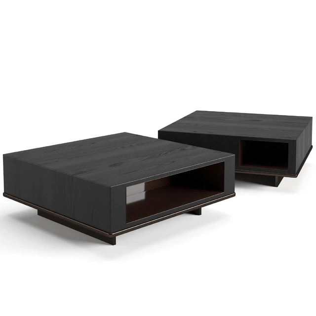 Minotti Roger coffee tables set — Скачать