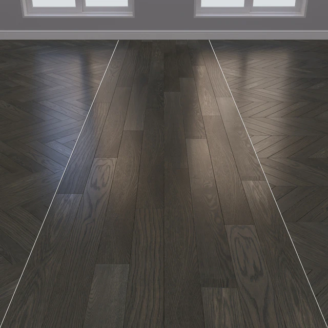 Parquet Oak 2 types layout Christmas tree, chevron and linear setduo17 — Descargar