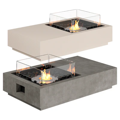 Manhattan 50 EcoSmart Fire Pit Table | Fireplace — Ver 2