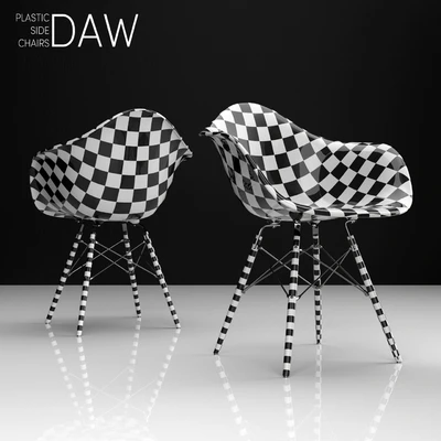 Eames DAW plastic side chair — Вид 2