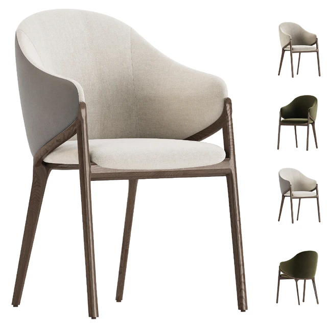 Chair Angel Cerda ACH200 walnut — Descargar