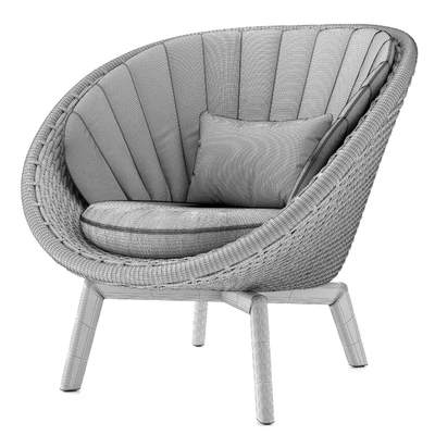 Peacock Lounge Chair — Ver 2