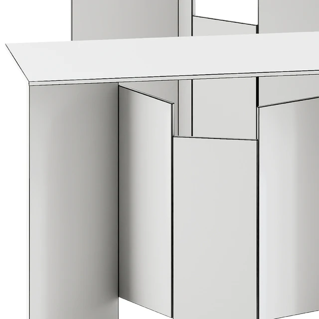 Tonelli Design METROPOLIS Rectangular console table — Descargar