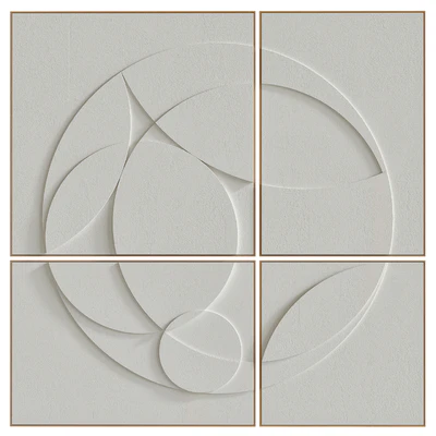 Decorative set of art paintings #54 — Ver 1