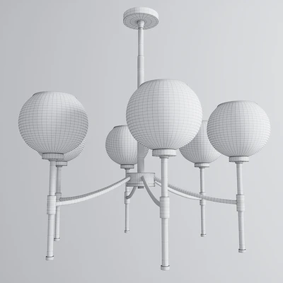 Vertical Globes Chandelier — Ver 2