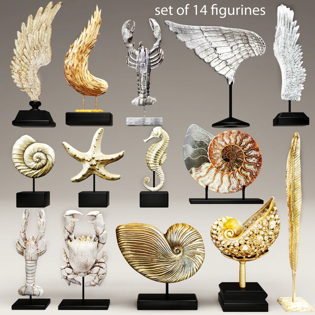 collection of 14 statues — Скачать
