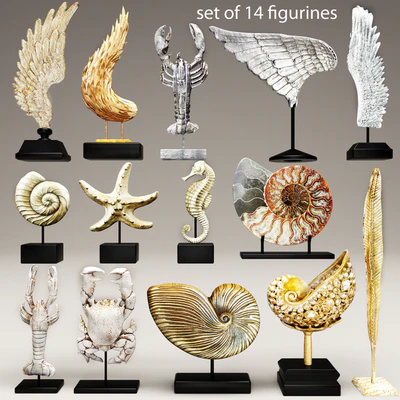 collection of 14 statues — Вид 1