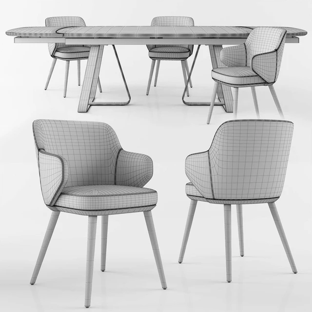 Calligaris Sunshine Tavalo table Foyer chair — Скачать
