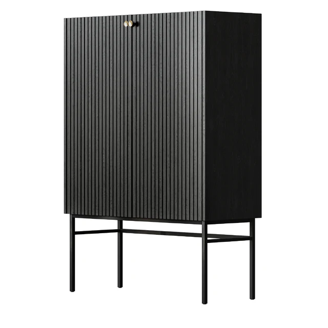 Rowico Home Halifax Cabinet Black — Descargar