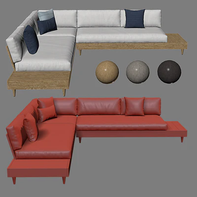 Portside Outdoor Low Sectional — Вид 2