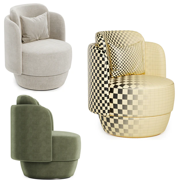 Baltimore armchair — Скачать