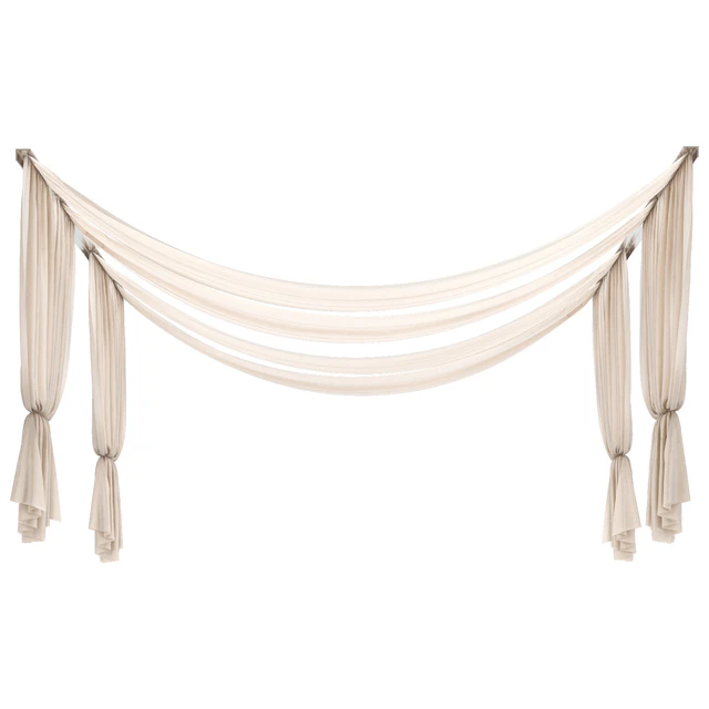 Ceiling Drape Curtain Panels vol 05 — Descargar