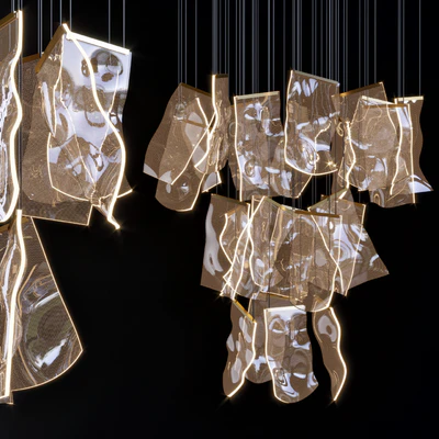 Modern Luxury LED Pendant — Ver 1